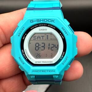 Casio G-Shock GMD-B300SC-2 Unisex Teal Step Tracker Bluetooth Watch NIBWT